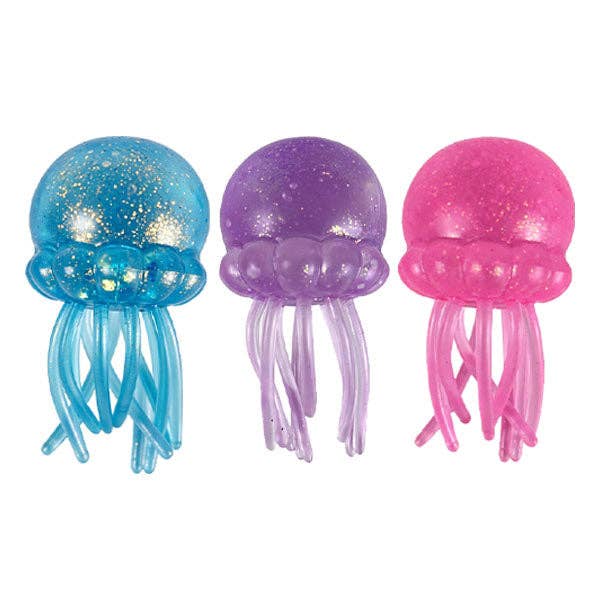 SugarSqueez Squishies® Maltose Jellyfish Glitter Fidget