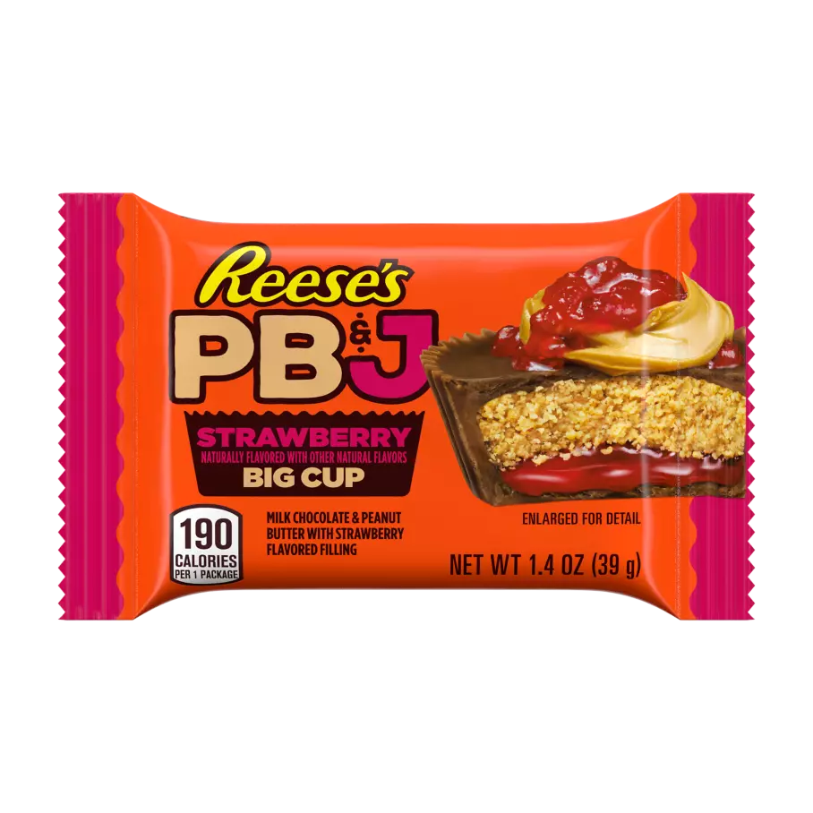Hershey's Reese's Big Cup PB&J Strawberry 1.4oz