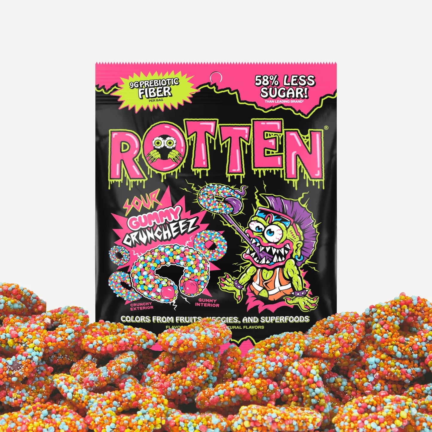 Rotten Original Cruncheez: GF, Prebiotics, Low Sugar