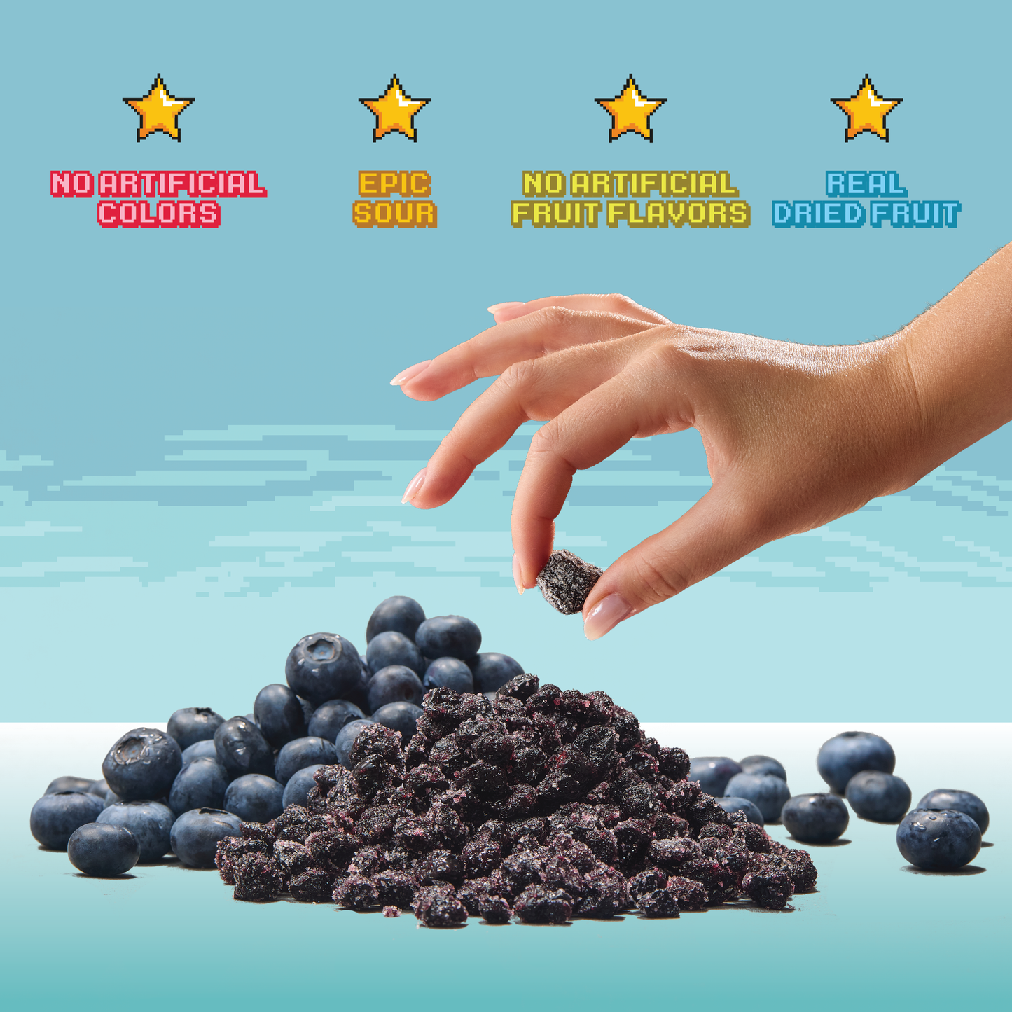 Final Boss Sour - Level 1 Sour Blueberry Retail Display PDQ (12 Count)