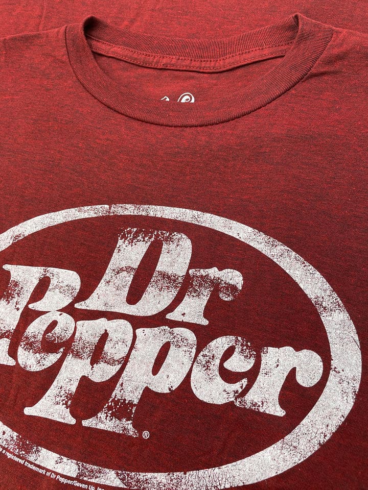 Dr. Pepper Distressed Logo Tee