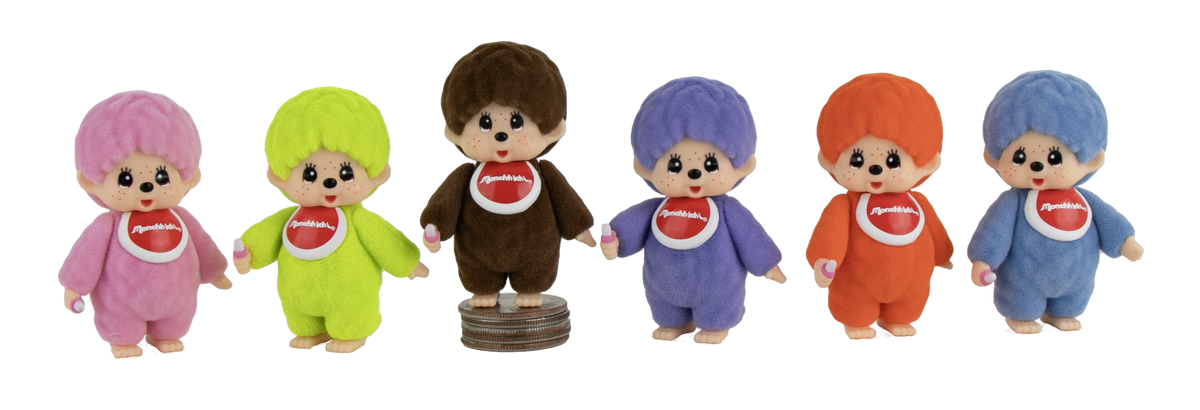 Super Impulse USA - World's Smallest Monchhichi Plush Figures (Assorted)