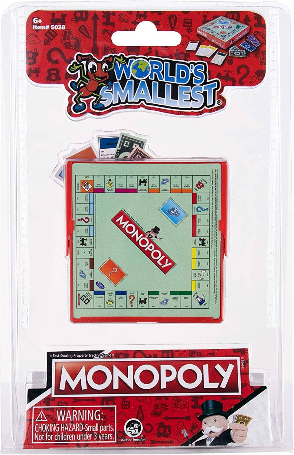World's Smallest Monopoly Playset