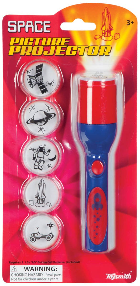 Mini LED Projector, Space, Jungle, Dinosaur, Assorted Colors