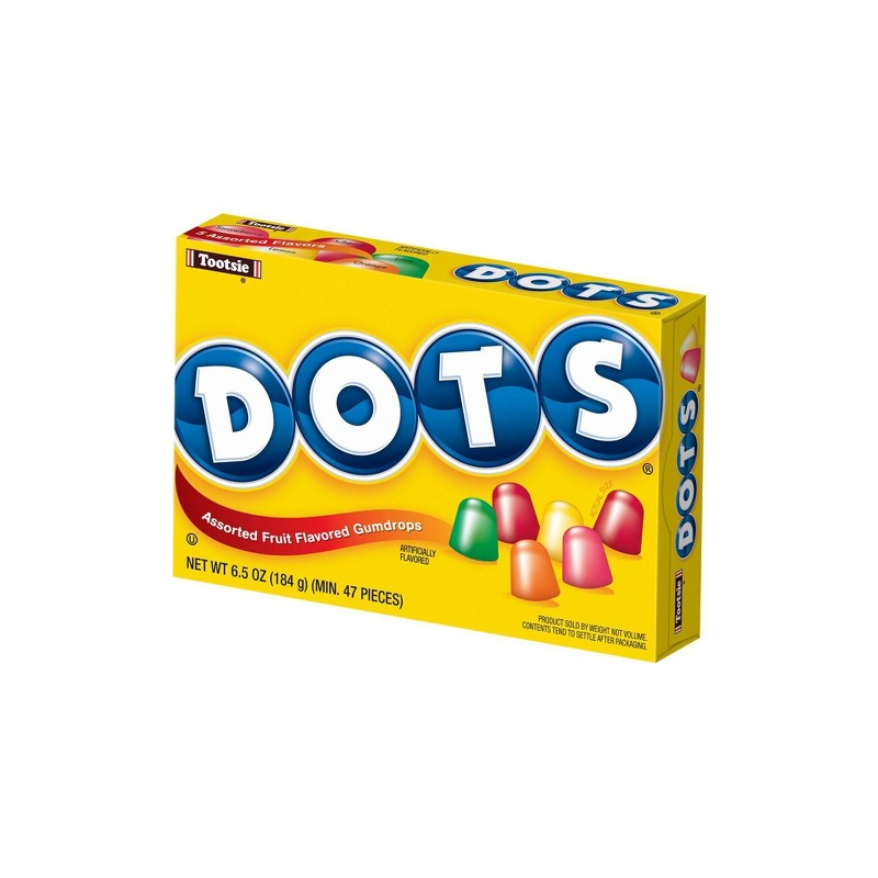 Tootsie Roll Theater Items Original Dots 6.5oz
