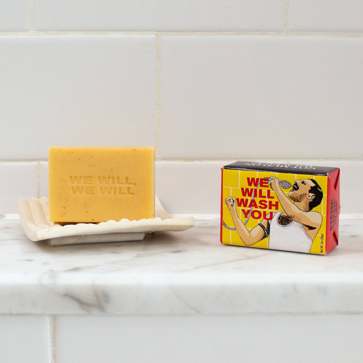 We Will Wash You Freddie Mercury Soap