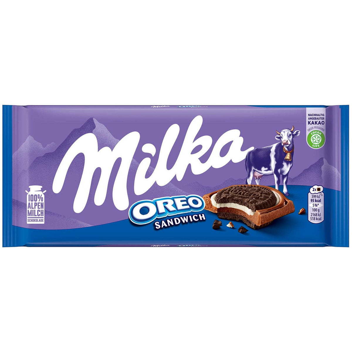 Milka Oreo Sandwich 3.24 oz (92G)(European)