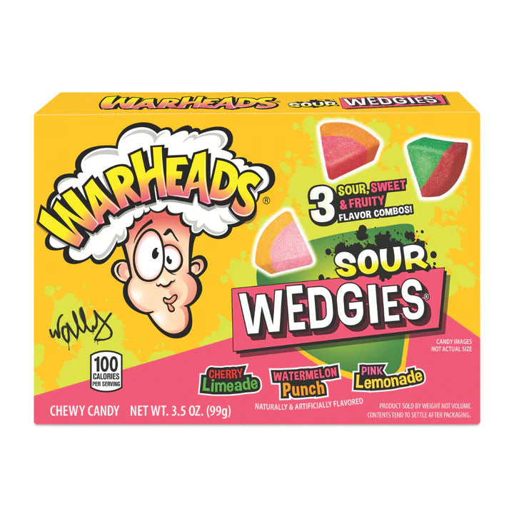 Warheads Wedgies Theater Box 3.5oz