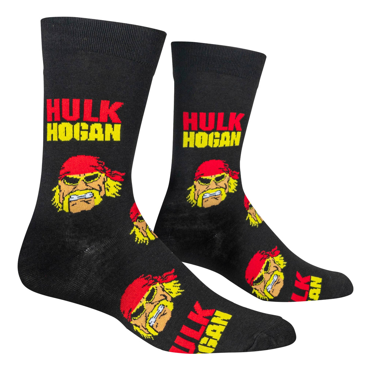 Hulk Hogan - Crazy Socks - Mens Crew Folded