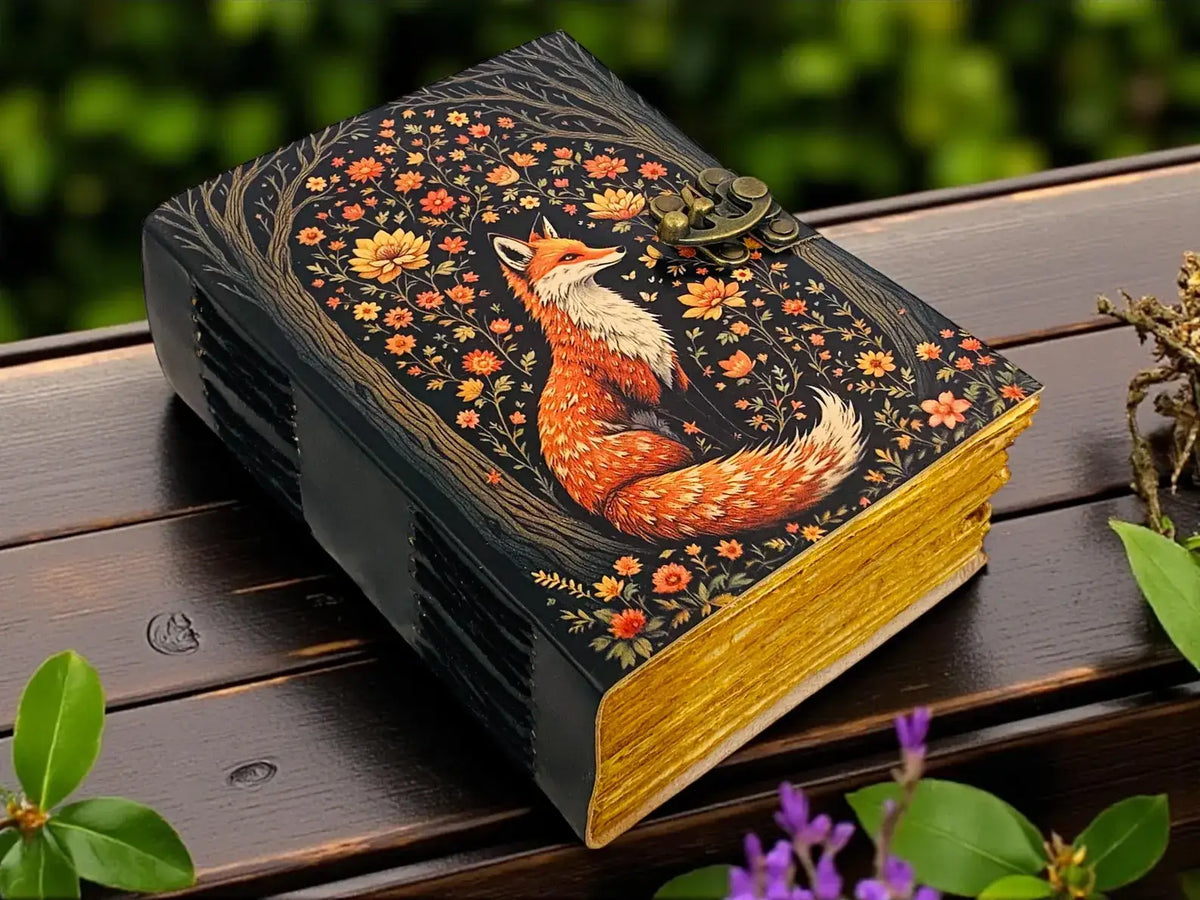 Fox Leather Handmade Journal