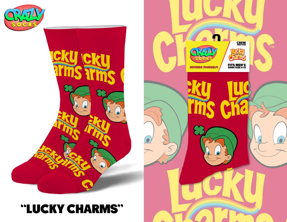 LUCKY CHARMS CRAZY SOCKS