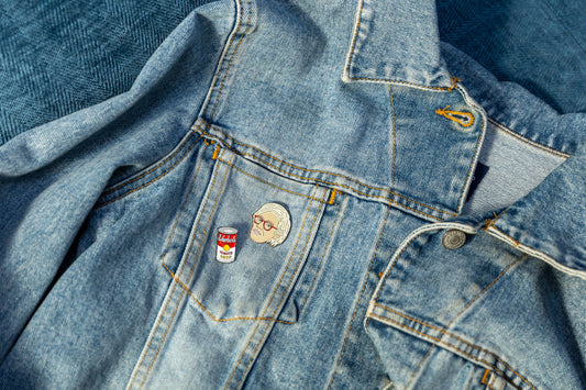 Warhol & Soup Can Pins
