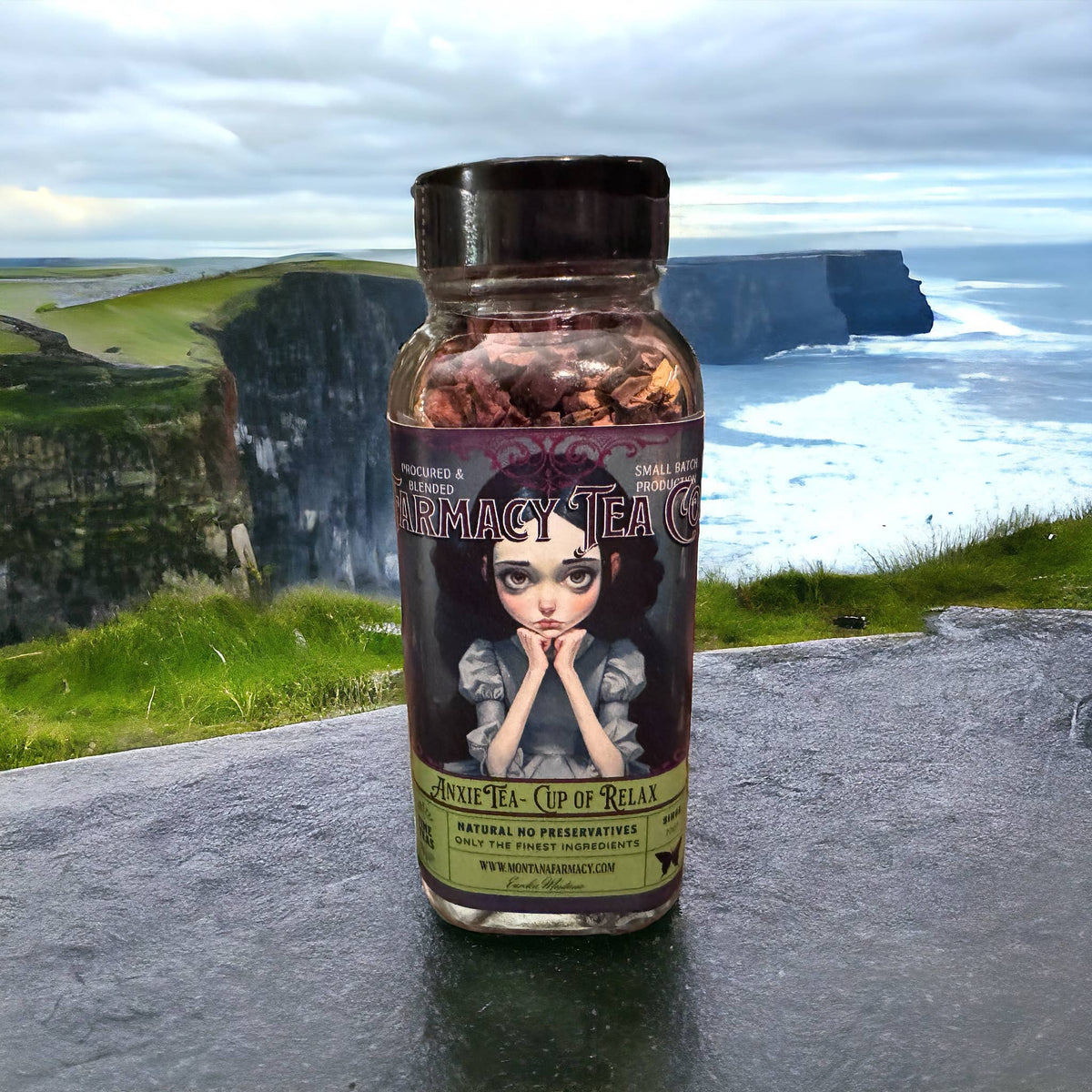 Anxiety AnxiaTEA relaxing gentle calming soothing tea blend