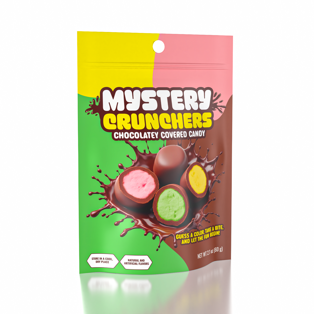 Mystery Crunchers Color Reveal Chocolate Bites 2 oz🇺🇸