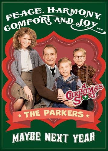Christmas Story The Parkers Magnet