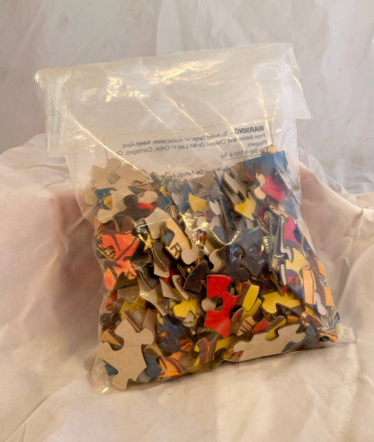 Vintage Comic Jigsaw Puzzle The Beyond