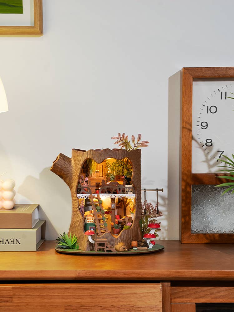 DIY Miniature House Kit: Fairytale Tree House