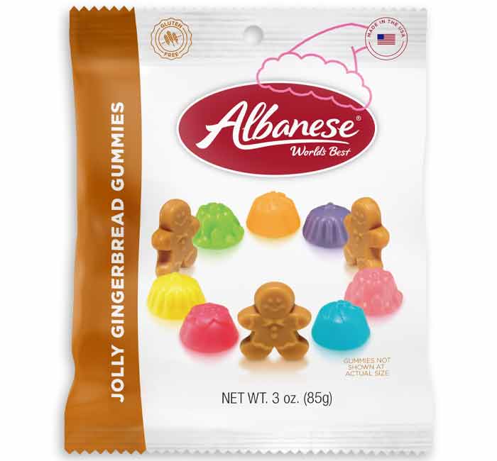 Albanese Jelly Gingerbread Gummies 7oz