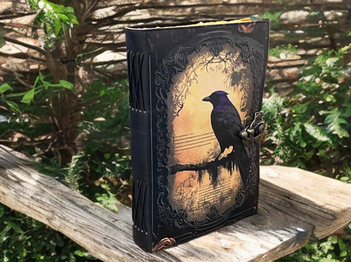 Raven Leather Handmade Journal