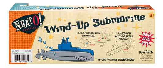 Neato! Classic Toys Wind Up Diving Submarine