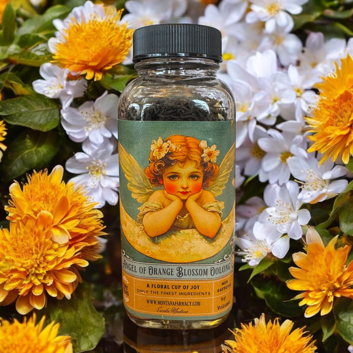 Angel of Orange Blossom Oolong Victorian Baroque Cherub Tea