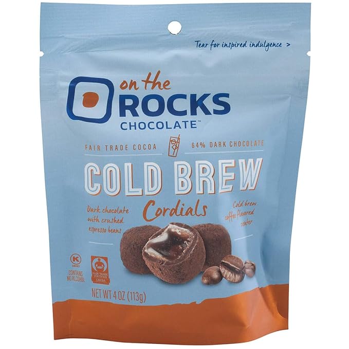 Kopper's Cold Brew on the Rocks Cordials- 4oz Pouch