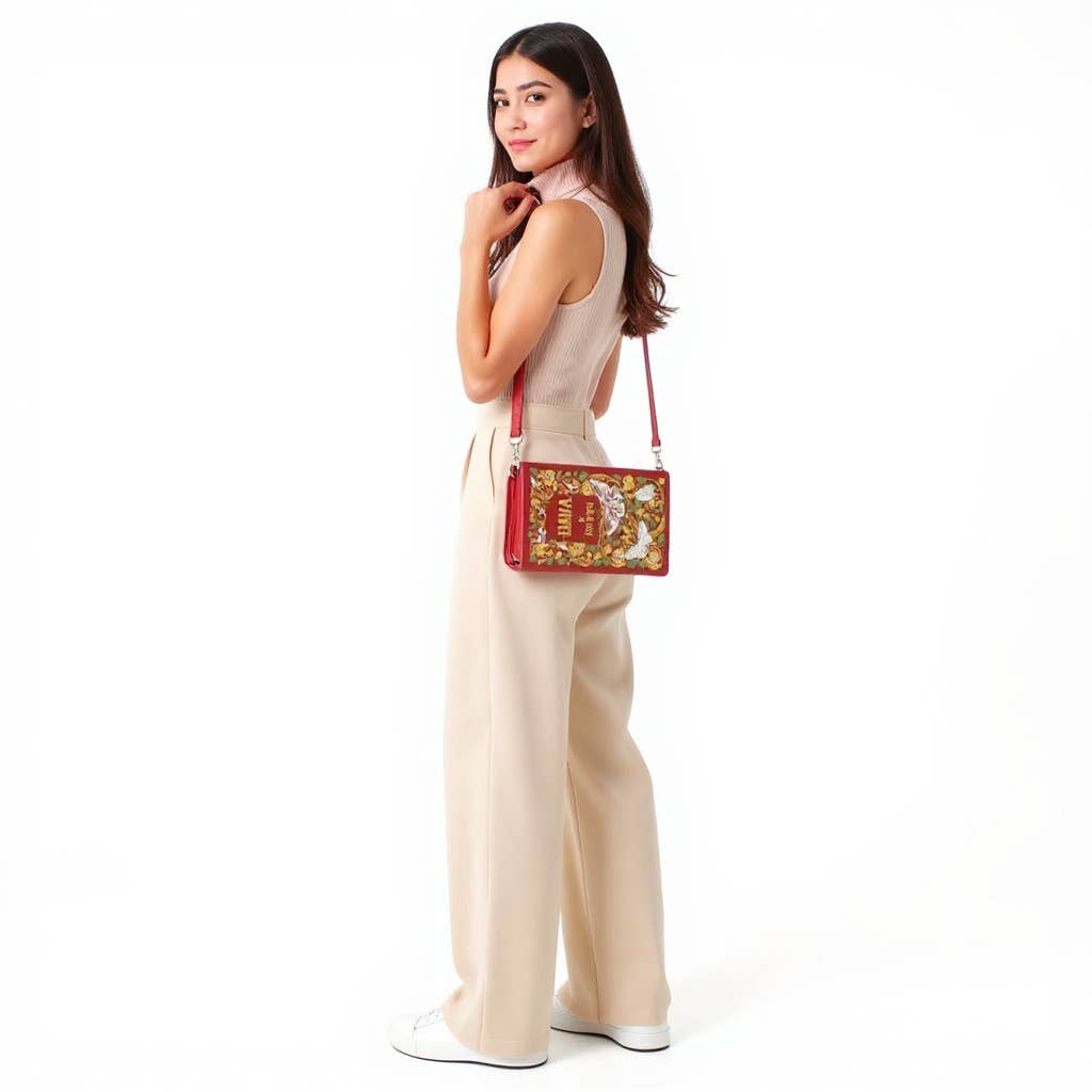 Emma Book Clutch Bag