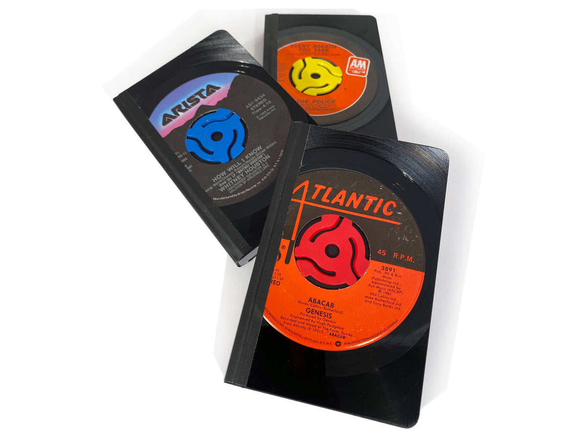 Small 45RPM Vinyl Record Journal