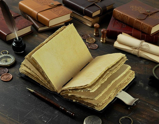 Hummingbird Leather Handmade Journal