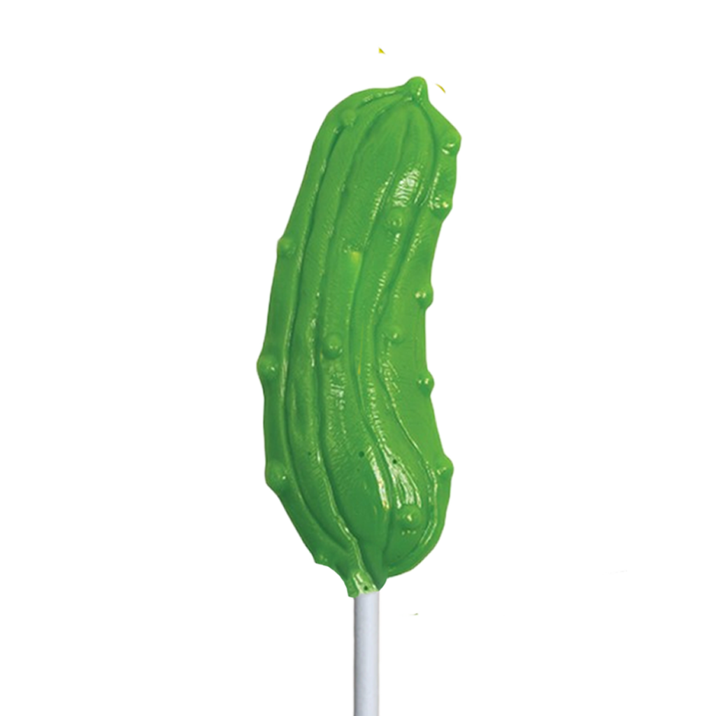 Melville Candy Company - Sour Pickle Lollipops