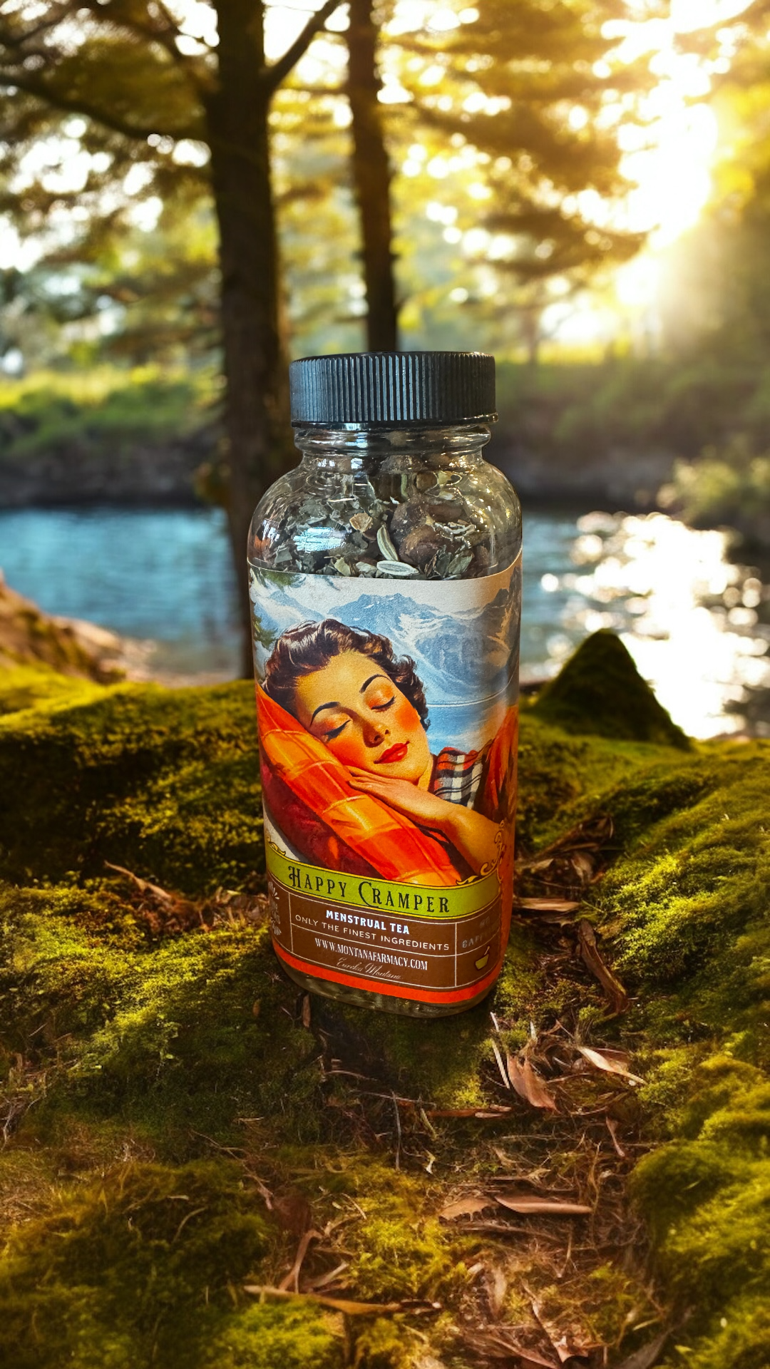 Meet the Happy Cramper Cramps & more Support Tea Herbal