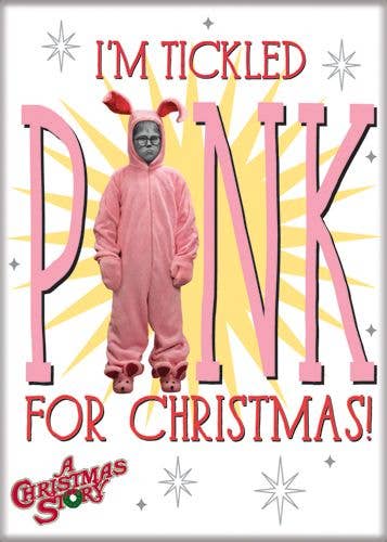 Christmas Story Tickled Pink Magnet