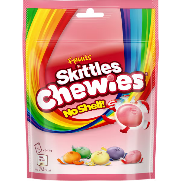 Global Bite Co - Skittles Chewies - Fruits 137g (UK)