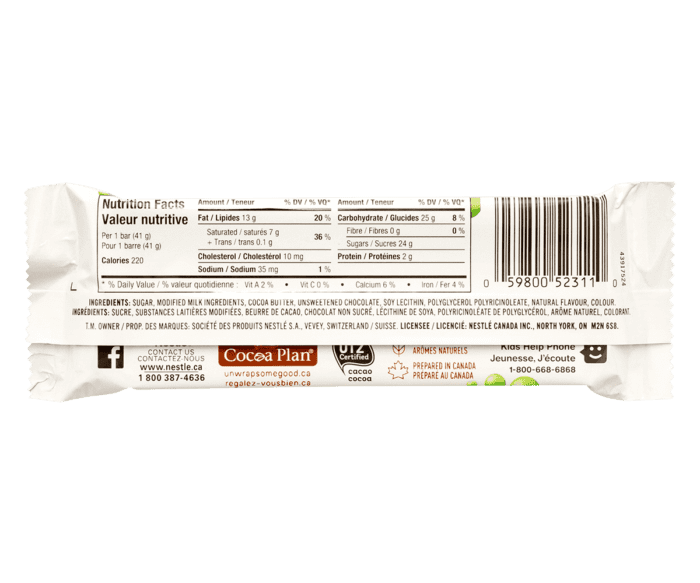 Nestle Aero Peppermint Chocolate Bar 41g