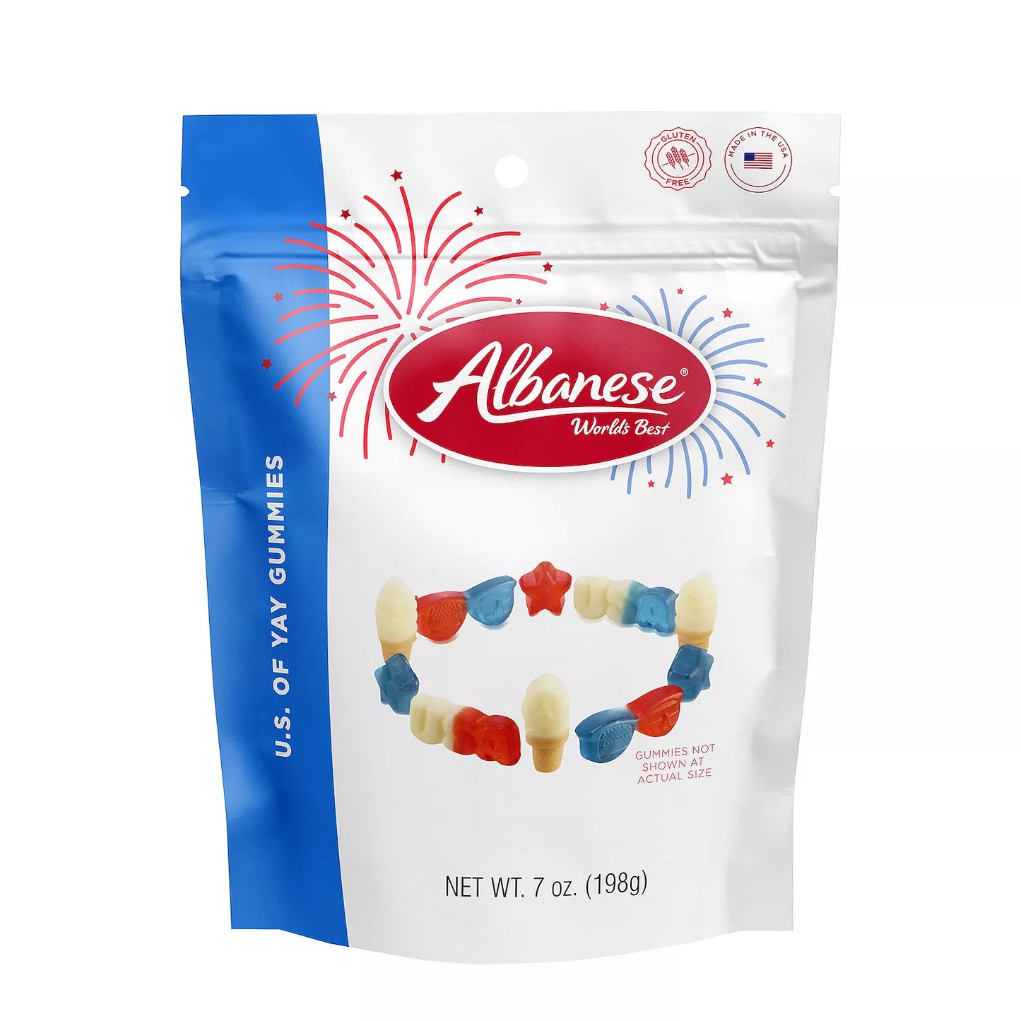 Albanese U.S. Of Yay Gummies - 7oz