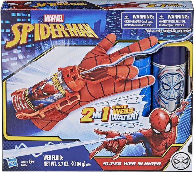 Hasbro Marvel Spider-Man Super Web Slinger Role-Play Toy