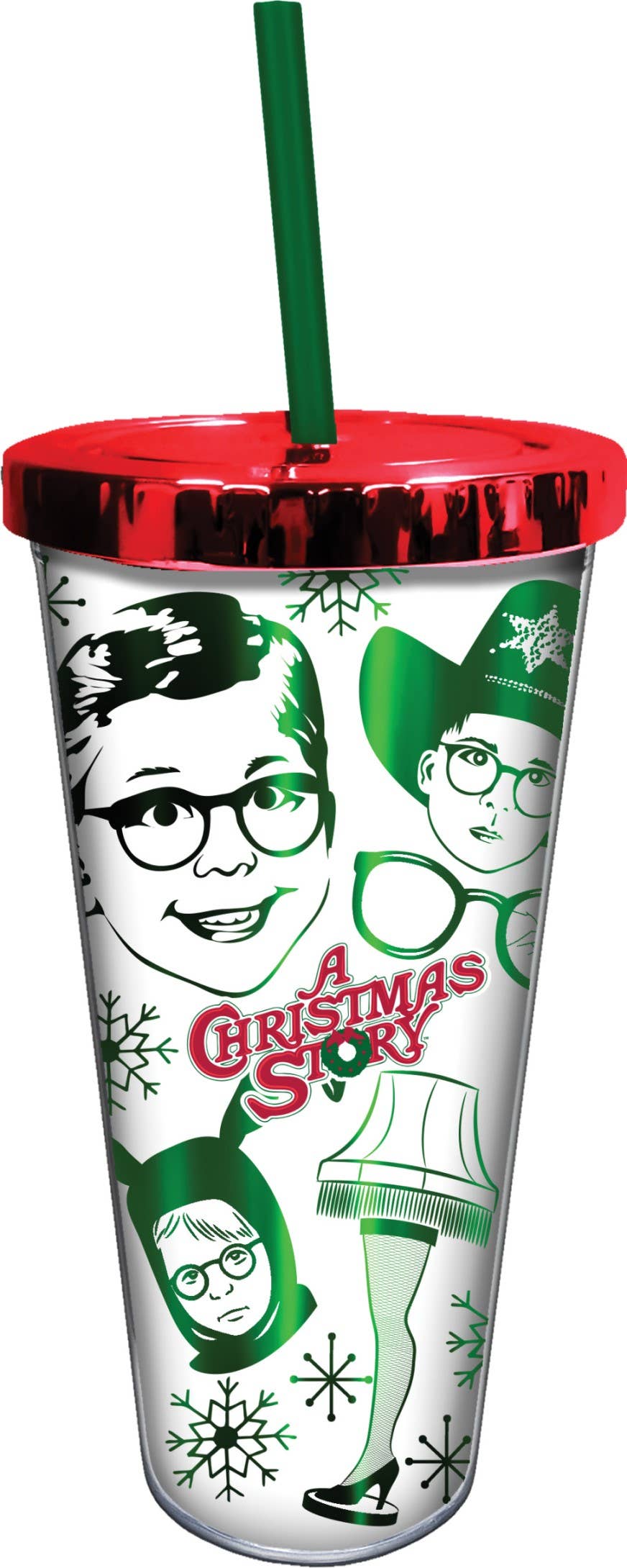 Christmas Story Foil Cup