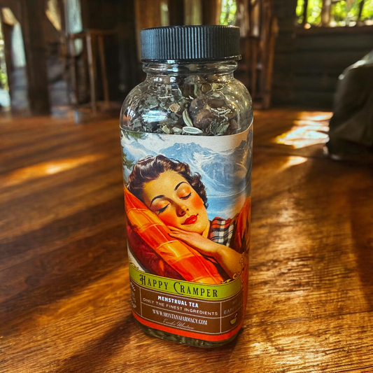 Meet the Happy Cramper Cramps & more Support Tea Herbal