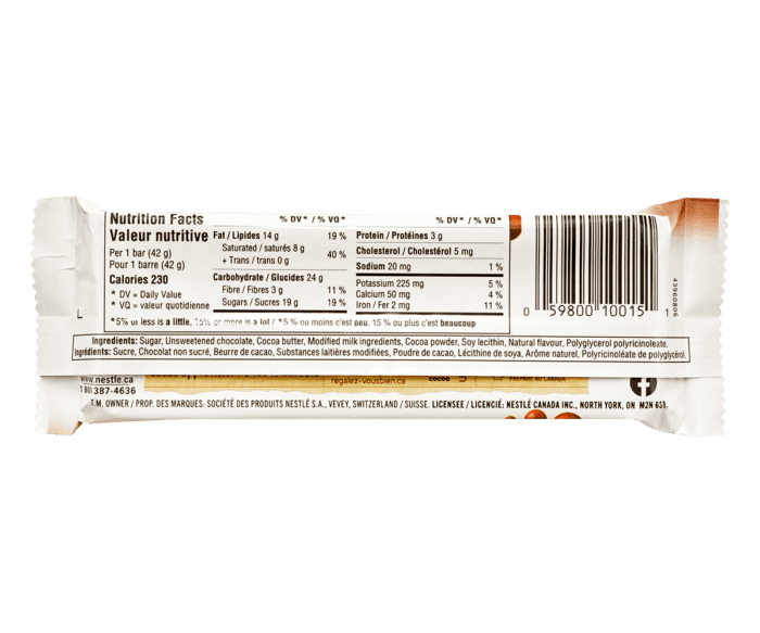 Nestle Aero Dark & Milk Chocolate Bar 41g