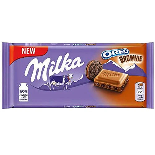 Milka Bar- Oreo Brownie 3.5oz
