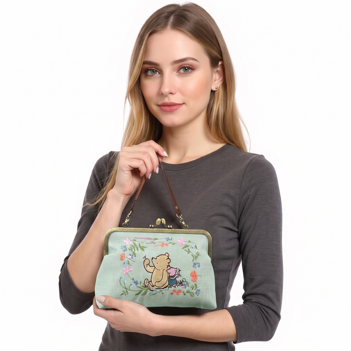 Pooh & Piglet Kisslock Bag
