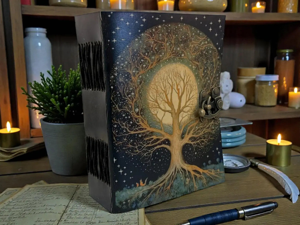 Tree of Life Leather Handmade Journal