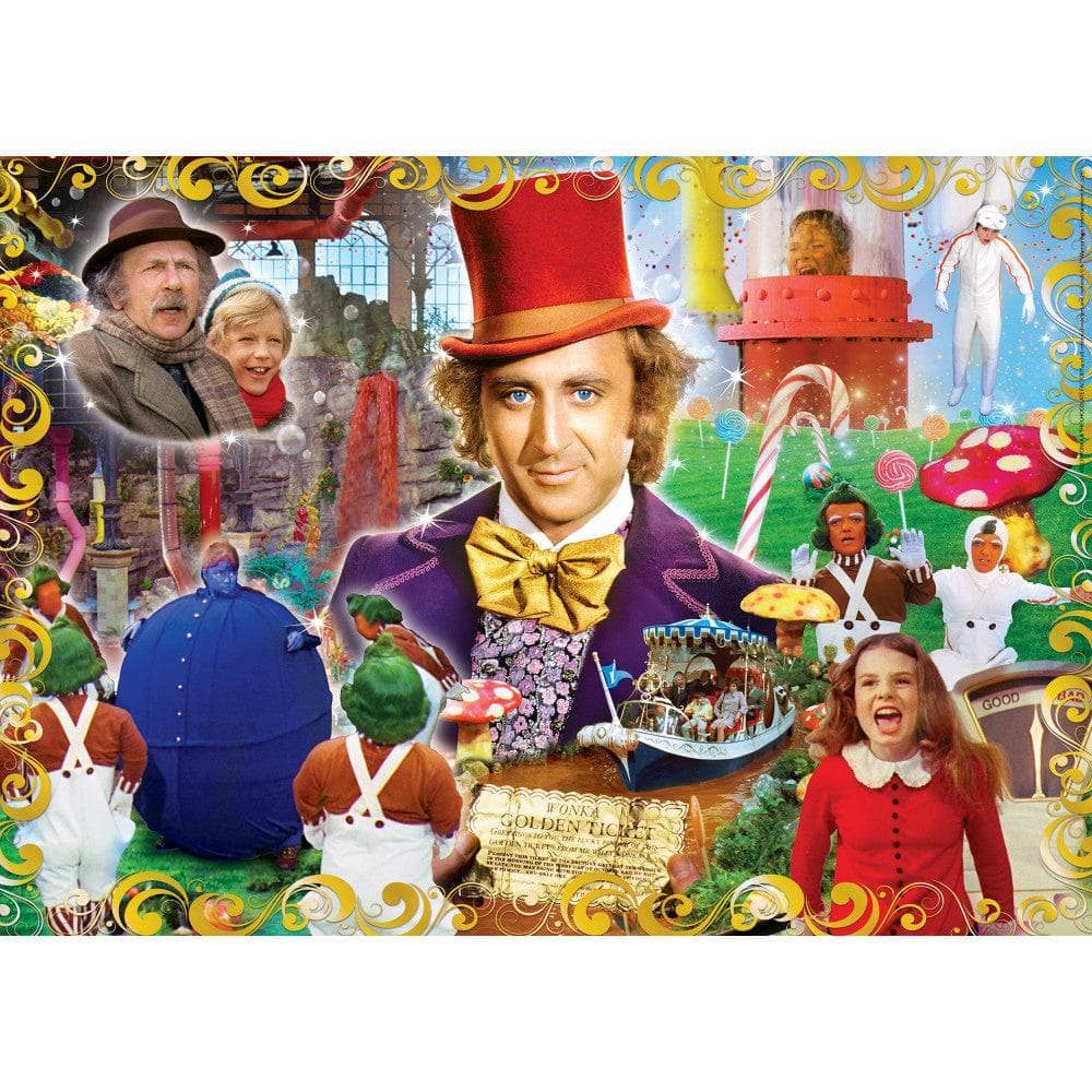 MasterPieces Puzzles - Willy Wonka & The Chocolate Factory - Golden Ticket 500 Piece Jigsaw Puzzle