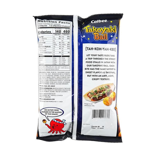 Takoyaki Balls Crunchy Seafood Snack 3.17oz