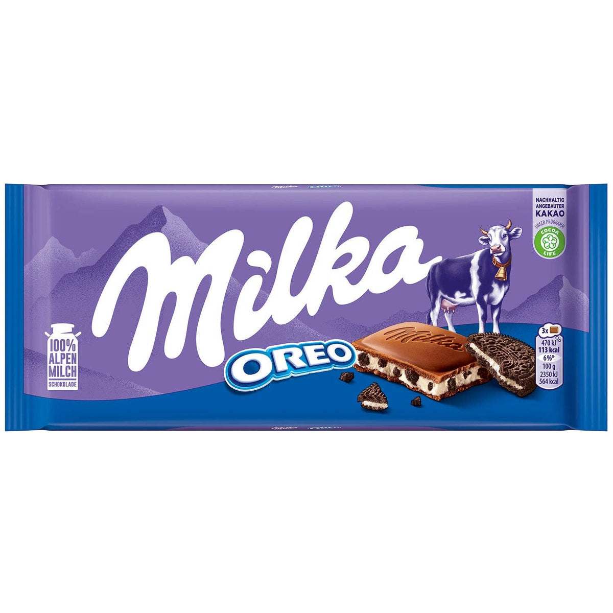 Milka & Oreo 3.52 oz (100g)(European)