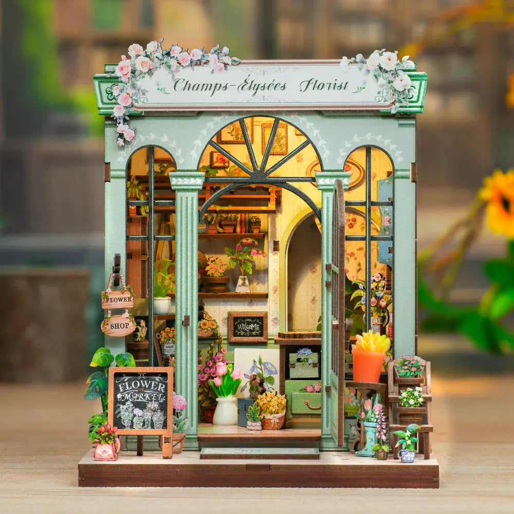 DIY Book Nook Kit: Champs-Élysées Florist