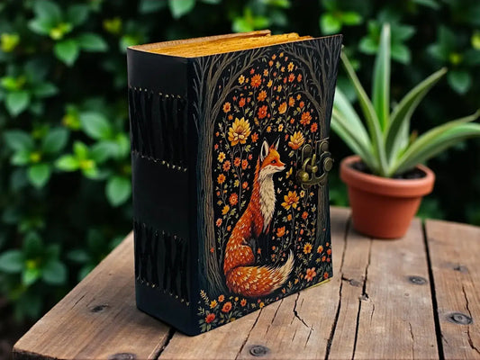 Fox Leather Handmade Journal