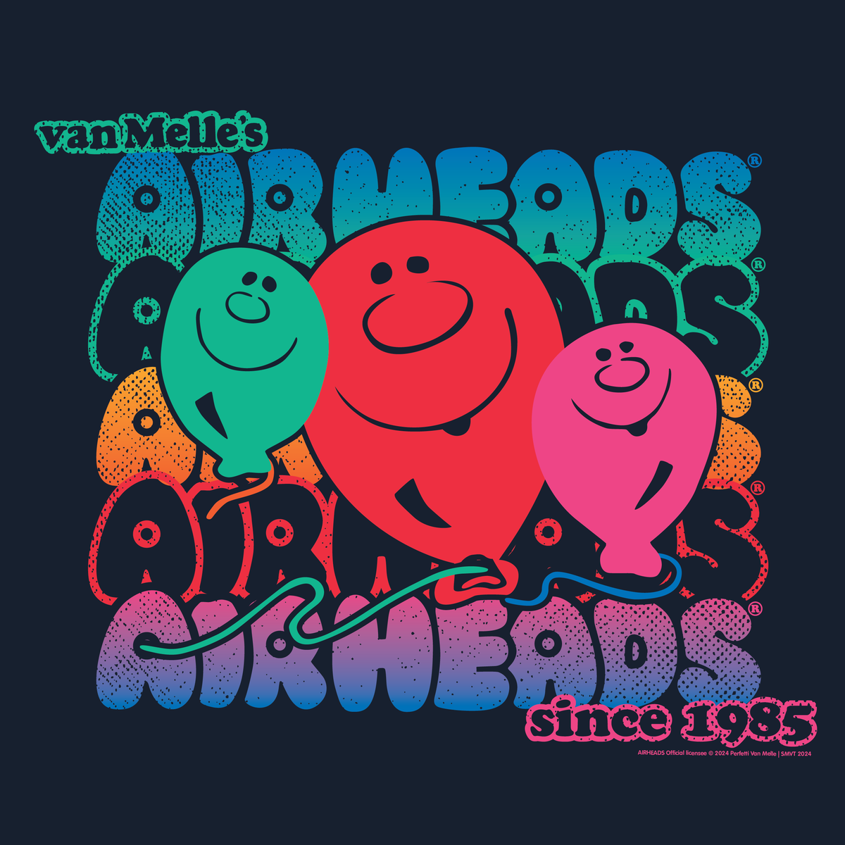 Airheads® Retro 85 Brand Colors Tee
