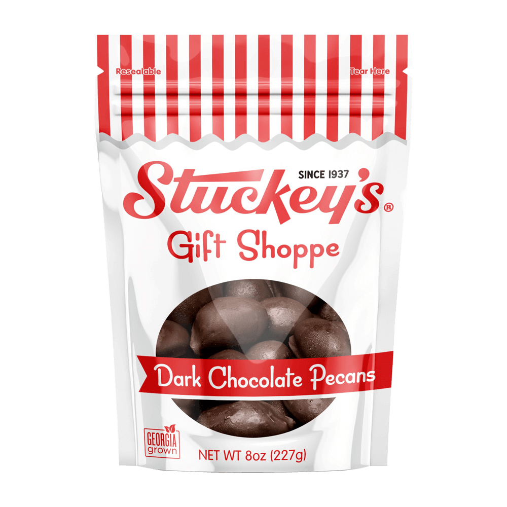 Stuckey's Dark Chocolate Pecans 8oz Gift Bag