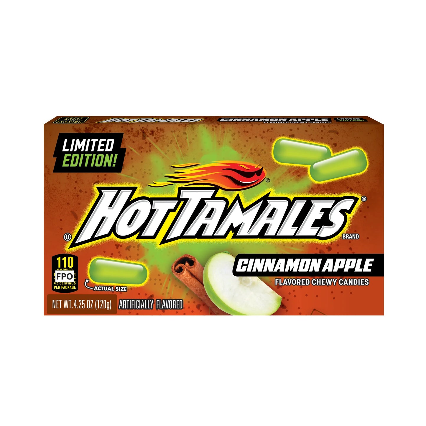 Hot Tamales Cinnamon Apple- 4.25oz